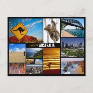 australia postcard