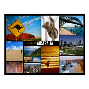 australia postcard