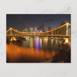 Australia, Queensland, Brisbane, Story Bridge, 2 Postcard