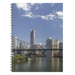 Australia, Queensland, Brisbane, Story Bridge, Notebook