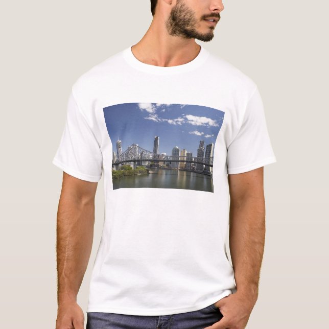 Australia, Queensland, Brisbane, Story Bridge, T-Shirt (Front)