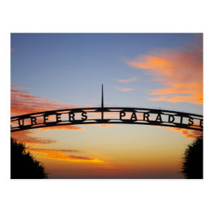 Australia, Queensland, Gold Coast, Sunrise, Postcard