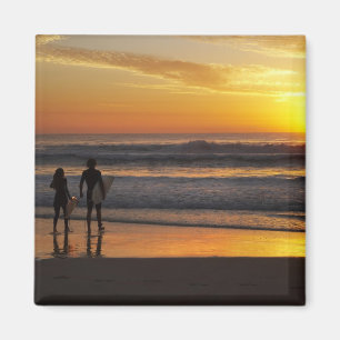 Australia, Queensland, Gold Coast, Surfers at Magnet