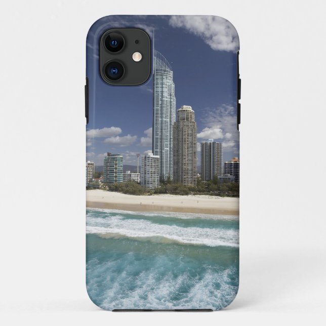 Australia, Queensland, Gold Coast, Surfers Case-Mate iPhone Case (Back)