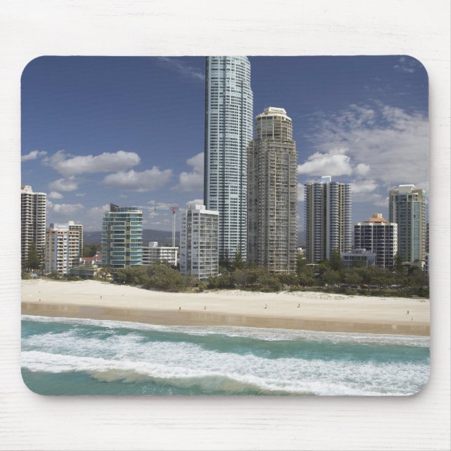 Australia, Queensland, Gold Coast, Surfers Mouse Pad (Front)