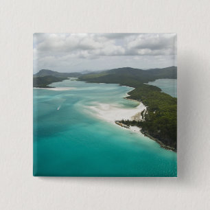 Australia, Queensland, Whitsunday Coast, 2 15 Cm Square Badge