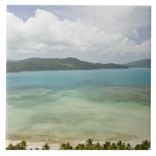 Australia, Queensland, Whitsunday Coast, 3 Ceramic Tile (Front)