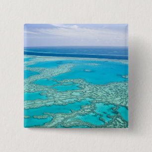 Australia, Queensland, Whitsunday Coast, Great 3 15 Cm Square Badge