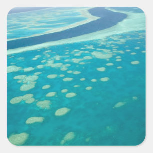 Australia, Queensland, Whitsunday Coast, Great 4 Square Sticker