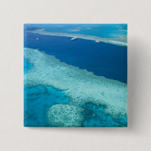 Australia, Queensland, Whitsunday Coast, Great 5 15 Cm Square Badge