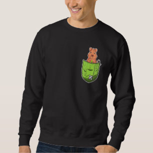 Australia Quokka Wildlife Animal Pocket Quokka Sweatshirt