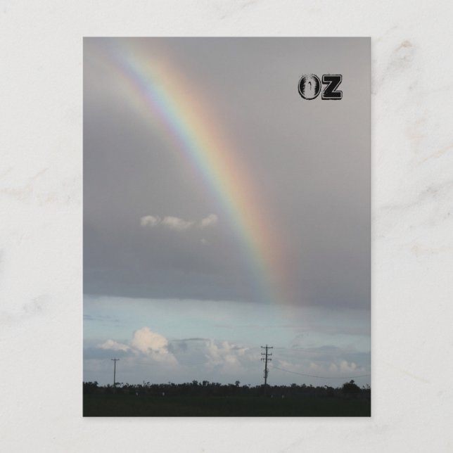 Australia Rainbow Postcard (Front)