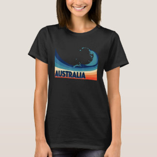 Australia Retro Surf  Sailing & Fishing Australian T-Shirt