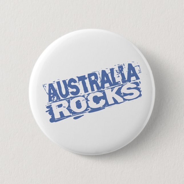 Australia Rocks 6 Cm Round Badge (Front)