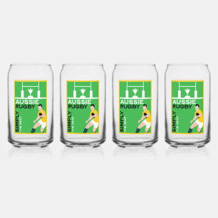 Australia Rugby Player Can Glass