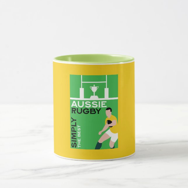 Australia Rugby Player Mug (Center)