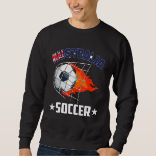 Australia Soccer  Australian Rules Football Sweatshirt