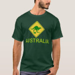 Australia Soccer Kangaroo T-Shirt<br><div class="desc">Designed especially for the #socceroos 2010 wc appearance,  this green n gold design is an ideal  gift  for any aussie soccer fan</div>
