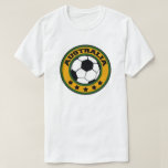 Australia Soccer T-Shirt<br><div class="desc">Go Australia!</div>