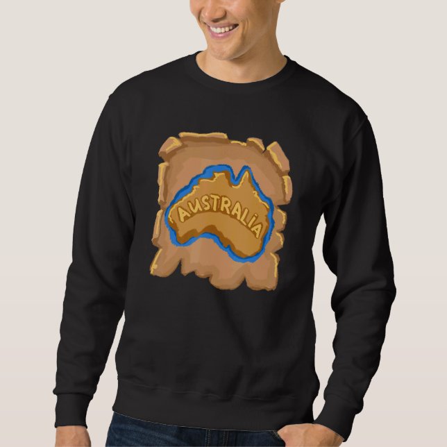 Australia souvenir  for men women 1 sweatshirt (Front)