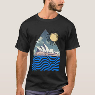Australia Souvenir -Sydney Opera House - Aussie Ou T-Shirt