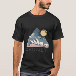 Australia Souvenir- Sydney Opera House Harbour -Gi T-Shirt