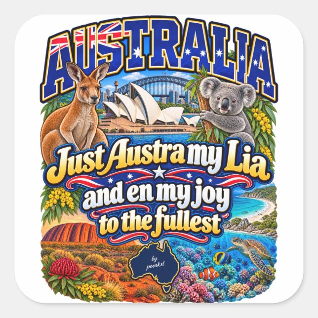 Australia sticker (Front)