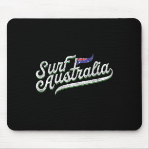 Australia Surfing Surf Australia Vintage Aussie Su Mouse Pad