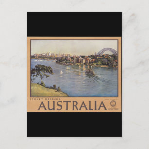 Australia Sydney Harbour Postcard