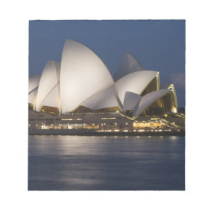 Australia, Sydney. Opera House at night on Notepad