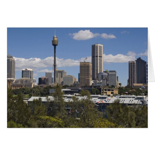 Australia, Sydney, Potts Point. Sydney skyline. (Front Horizontal)