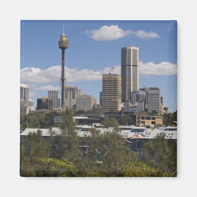 Australia, Sydney, Potts Point. Sydney skyline. Magnet (Front)