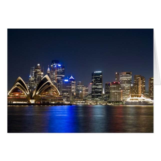 Australia, Sydney. Skyline with Opera House seen (Front Horizontal)