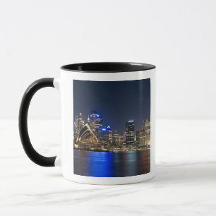 Australia, Sydney. Skyline with Opera House seen Mug