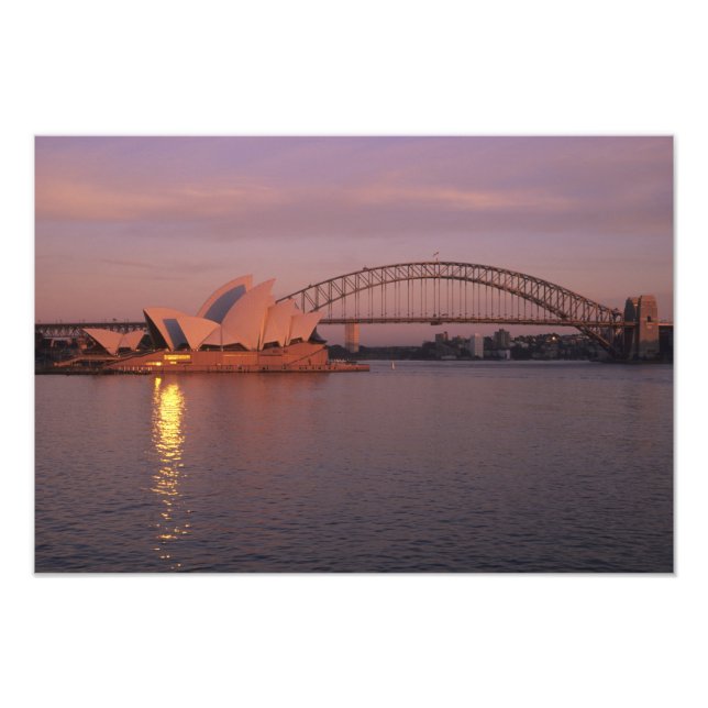 Australia, Sydney, Sydney Opera House built Photo Print (Front)