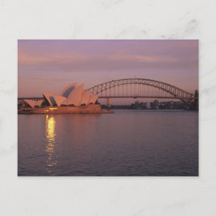 Australia, Sydney, Sydney Opera House built Postcard