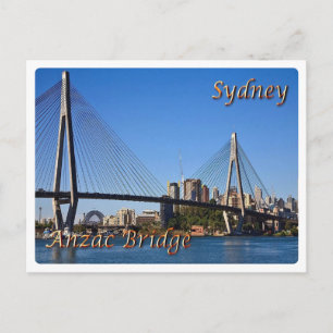 Australia - Sydney - The ANZAC Bridge - Postcard