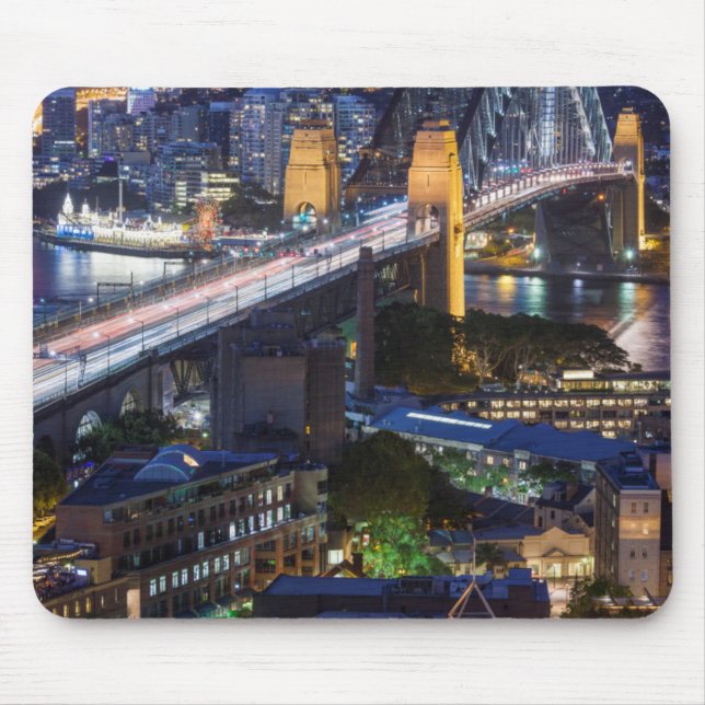 Australia, Sydney, The Rocks area, Sydney Harbour Mouse Pad (Front)