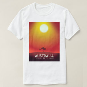 Australia " The land down under" vacation print. T-Shirt
