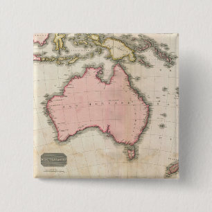 Australia & the South West Pacific 15 Cm Square Badge