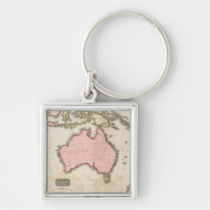 Australia & the South West Pacific Key Ring