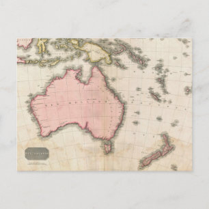 Australia & the South West Pacific Postcard