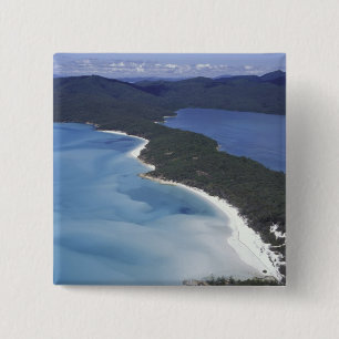 Australia, The Whitsundys, Queensland. Hill 15 Cm Square Badge