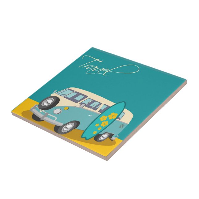 Australia:Travel Ceramic Tile (Side)