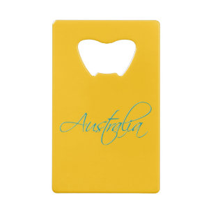 Australia:Travel Credit Card Bottle Opener