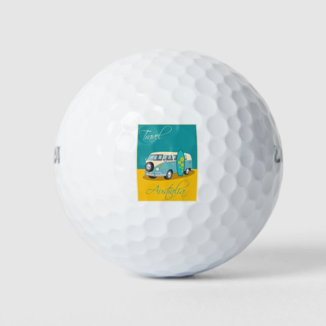 Australia:Travel Golf Balls (Front)