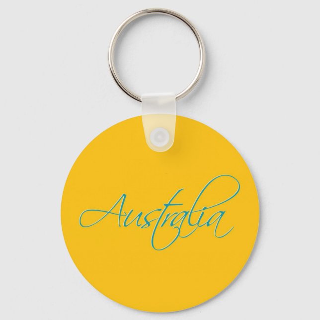 Australia:Travel Keychain (Front)