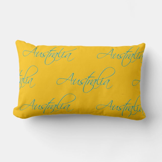 Australia:Travel Lumbar Pillow (Front)