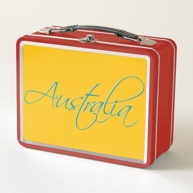 Australia:Travel Lunch Box (Front)