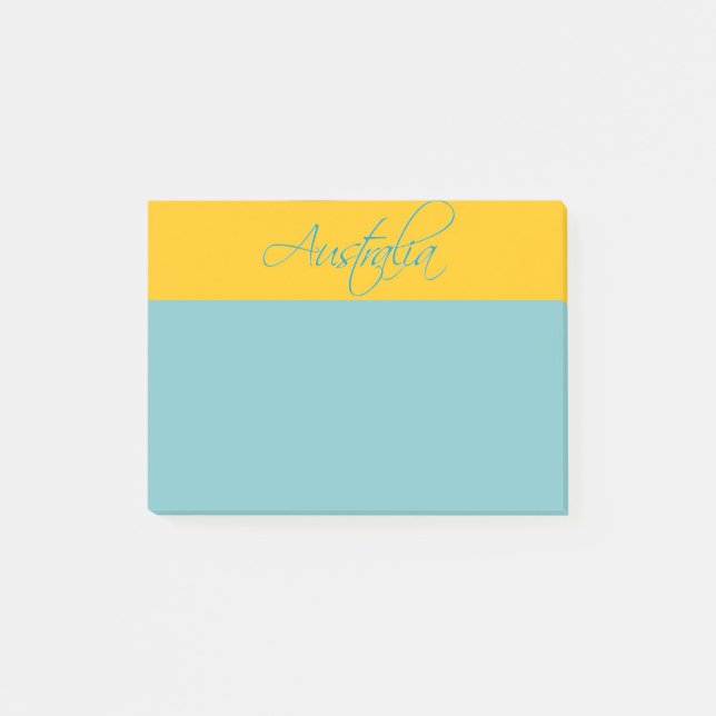 Australia:Travel Post-It Notes (Front)